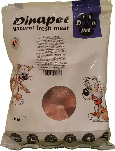 Dinabarf Rund Hamburgers 1Kg
